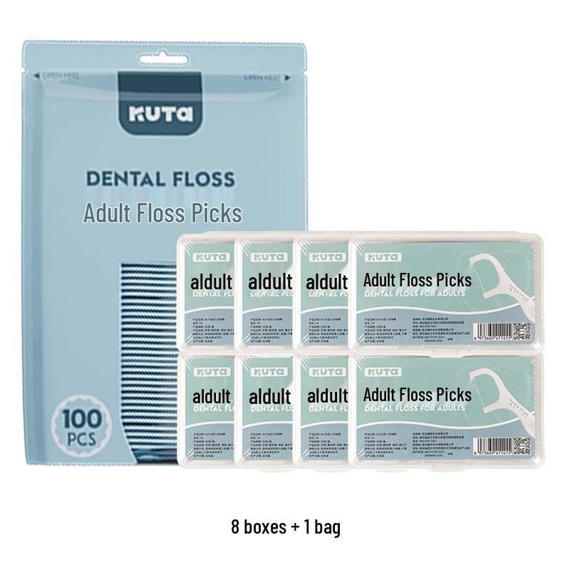 KUTA Ultra-Fine Dental Floss Sticks Family Pack