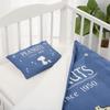 Nishikawa [nishikawa] Snoopy Baby Comforter 6-piece Set Washable Organic Earth Pattern Made In Japan Blue Wf52302000