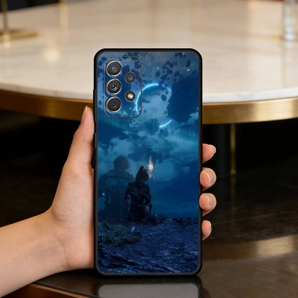 C-Clair Obscur Expedition 33 Weiches Silikon Schwarze Hülle Handyhülle Für Samsung Galaxy A73,A72,A71,A70,A53,A52,A51