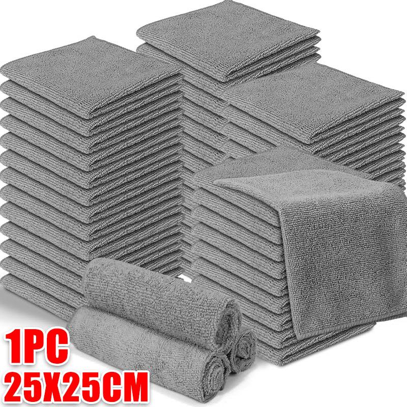 

Серветки для чищення з мікрофібри Безворсові серветки для чищення з мікрофібри Багаторазові рушники для чищення, суперабсорбент для вікон автомобіля