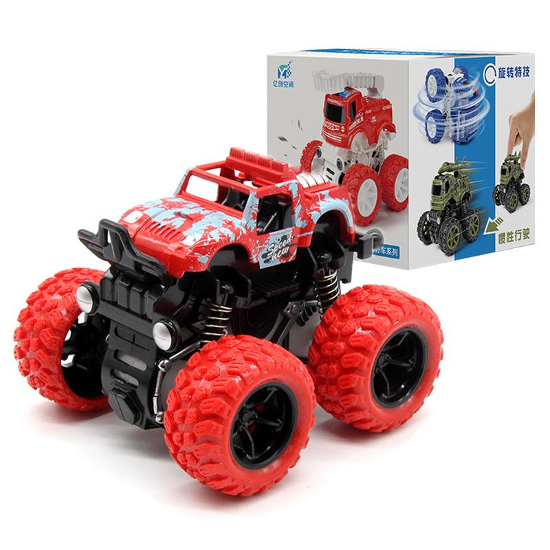 Monster New Truck Toys Friction Powered Toy Cars Push And Go Vehicles For Kids Best Christmas Birthday Party Gift For Boys Girls