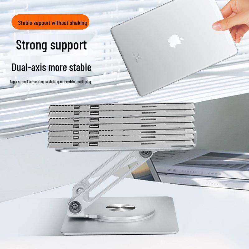 Rotatable Desktop Tablet Stand for iPad - Multi-Functional and Adjustable Viewer Stand