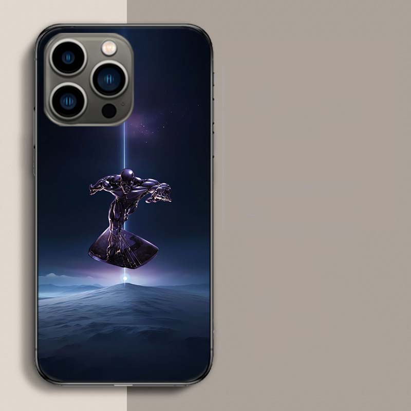 Silver Surfer Phone Case For Iphone 17 Air 15 Pro 14 Plus 16 Pro Max 12 13 Mini 11 16E X XS Cover Cute Fundas