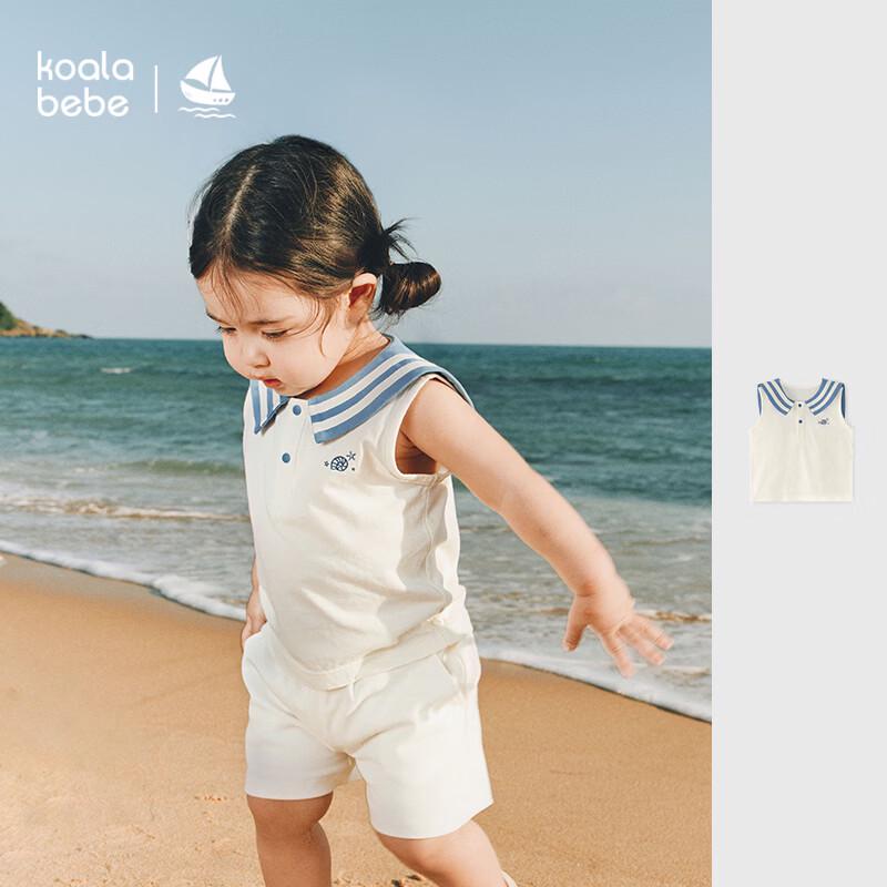 

Koala Bear Nose Kids Navy Style Cotton Top 90