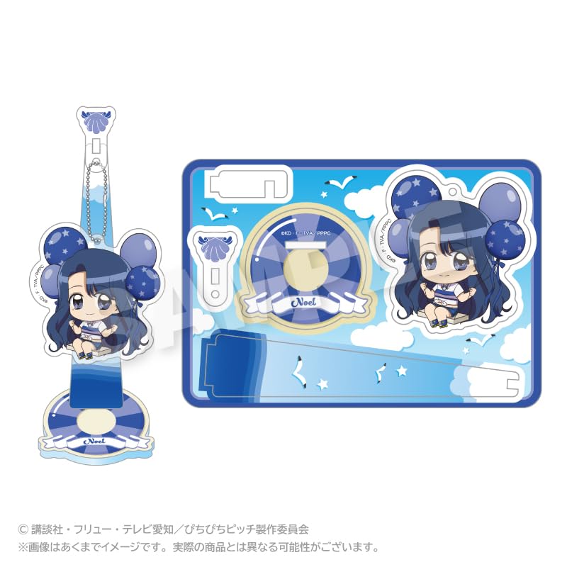 TV Anime Pichi Noel Barunko Stand Keychain "Michi Pitch"