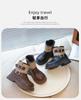 Children's Martin boots 2025 autumn and winter new boys and girls leather boots catwalk western cowboy boots locomotive boots single boots tide