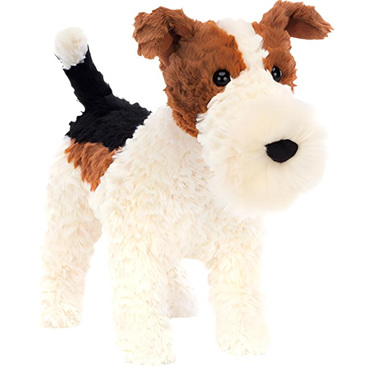 Jellycat Dog Series Hector Fox Terrier Cute Doll Plush Doll 23cm Height