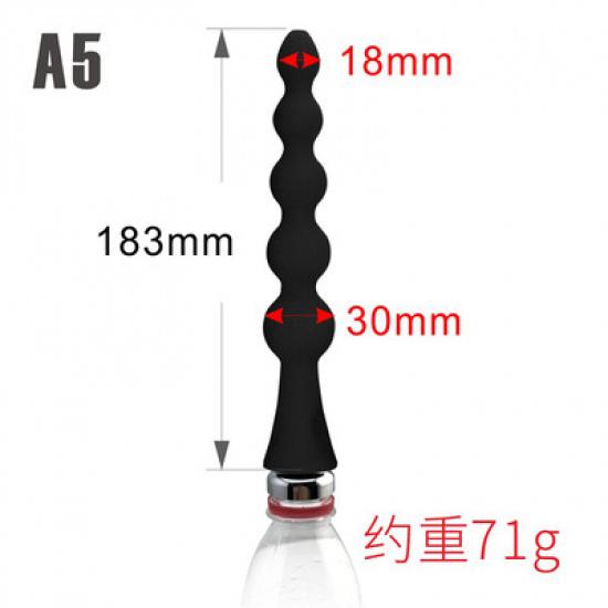 Adult Sexy for Men and Women Mineral Water Bottle Silicone Sausage Flusher Back Court Cleaning Women Washing Device