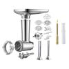 Meat Grinder Attachment Stainless Steel Meat Grinder Accessory Versatile Meat Grinder Plate Must Have Tools for Kitchen