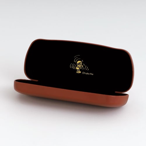 Green Flash Doraemon Glasses Case & Cloth Set, Small Light, DG-326