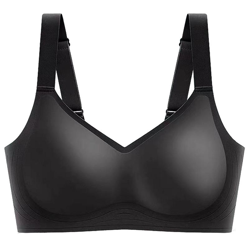 Bezešvá push-up podprsenka pro plnoštíhlé ženy - Bez kostic, Boční opora