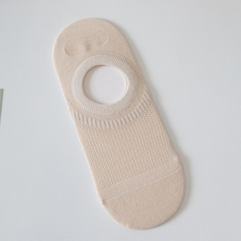 Summer Boneless Socks, Women's Boat Socks, Thin Shallow-mouthed Invisible Socks, Anti-slip and Non-dropping, and Mesh Breathable Short Socks