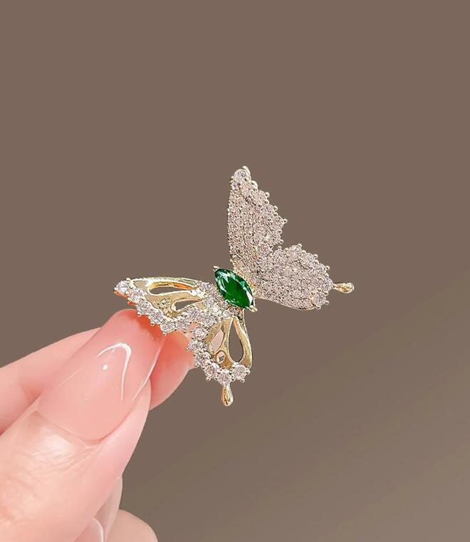 1Pc Fashion Butterfly Brooch for Women Men Exquisite Butterfly Insect Brooches Pins Jewelry Accessories Party Gifts
