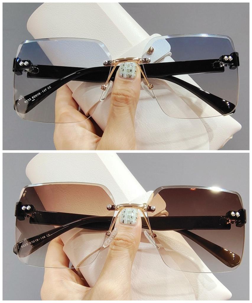 Square Frame Sunglasses Beach Fashion Shades Sunglasses for Women Men Fashion Eyewear