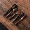 Suet Jade Porcelain Tea Ceremony Six Gentlemen Accessories Tea Needle Teaspoon Tea Clip Pen Holder Tea Brush High-grade Chinese Pen Holder