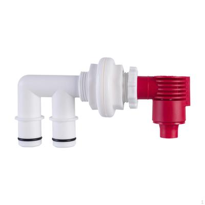 Pump-out and Aerator Combo for Boat Easy Installation Marine Lightweight Efficient Water Circulation