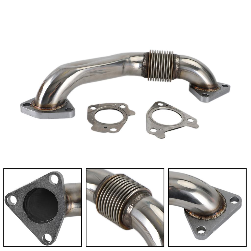 Chevrolet 2007.5-2010 Silverado 2500 3500 LMM 6.6L Duramax EGR Delete Kit & Passenger Up-Pipe & Intake Tube