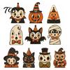 Decorative Figurines for Shelves Halloween Tiered Tray Decorations, Wooden Tabletop Ornaments, Vintage Centerpiece Style Desktop Ornaments Home
