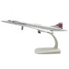 1/300 Scale 20cm British Airways Concorde Airplane Model Toy Alloy Metal Aircraft with Wheels Collected Gift By Aviation