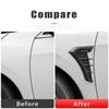 For Porsche 911 718 Taycan Panamera Cayenne Macan Cayman Car Fender Side Vent Air Flow Intake Hole Grille Sticker Auto Accessory