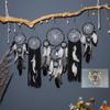 Nordic Five-Piece Feather Dream Catcher Wall Hanging Decor Set