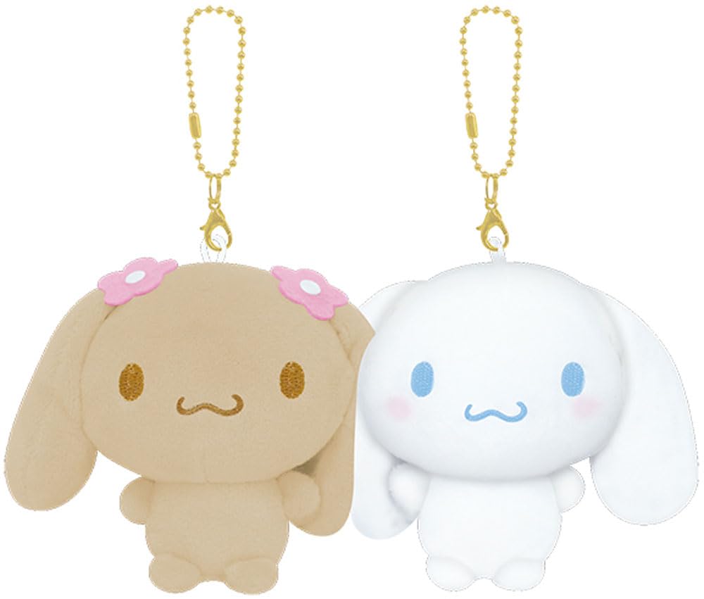 Crux Sanrio Cinnamoroll Cinnamon Mocha Nico Plush Keychain 112411
