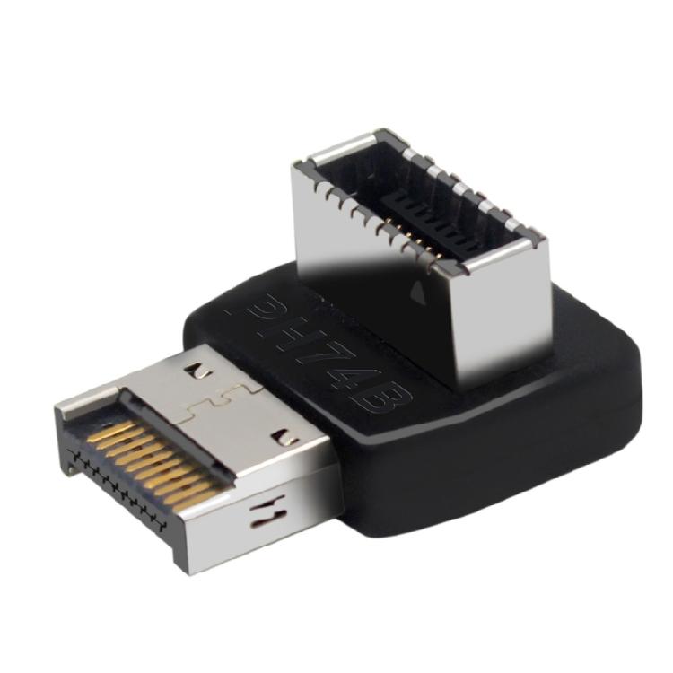 USB 3.1 Type E Adapter 90 Degree USB Type E Adapter Computer Motherboards