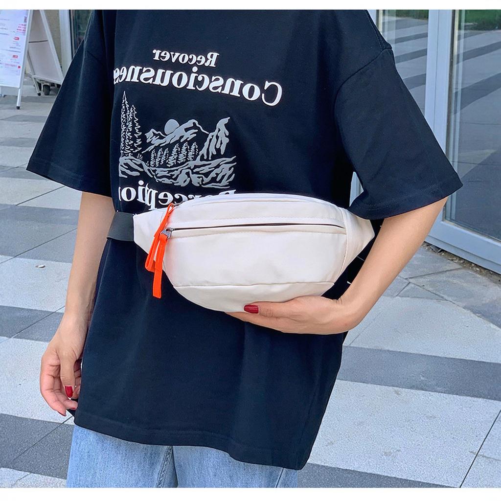 Yellow Green Fashion Banana Chest Bag Men Women Street Casual Fanny Pack Outdoor Sport Single Shoulder Bag