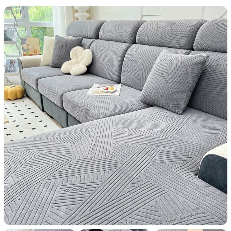 Adjustable Elastic Sofas Covers Adaptable Covers For Sofas For Living Room Slipcovers Couch Chair Cover 1/2/3/4 Seater L-Shaped