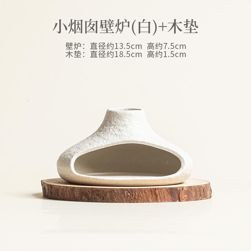 Small Chimney Fireplace Incense Holder Incense Smoke Waterfall Incense Burners Consecrate Censer Home Accessories Decoration