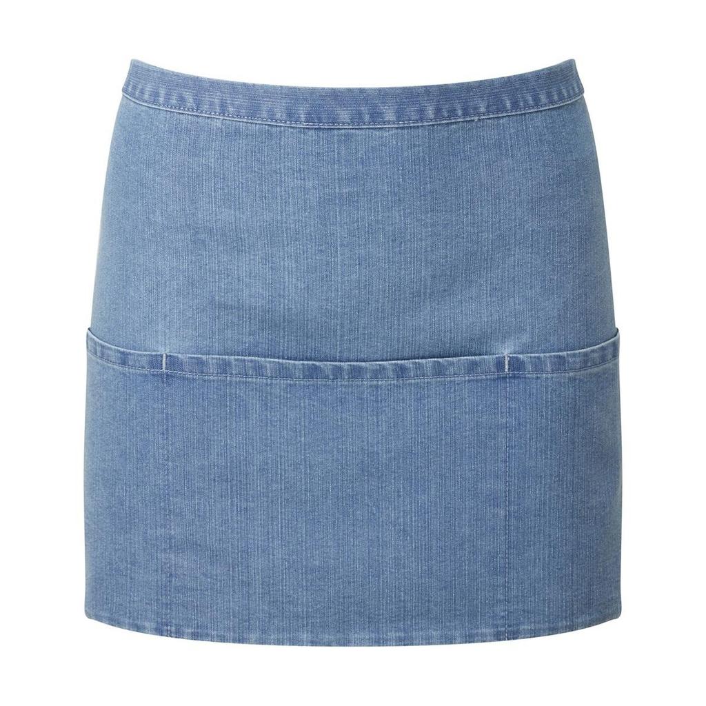 Premier Colours Collection Denim 3 Pocket Bar Apron