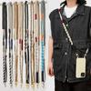Cell Phone Lanyard Adjustable Fit Crossbody Strap High-Strength Braided Rope Anti-Lost Hands-Free Phone Neck Strap