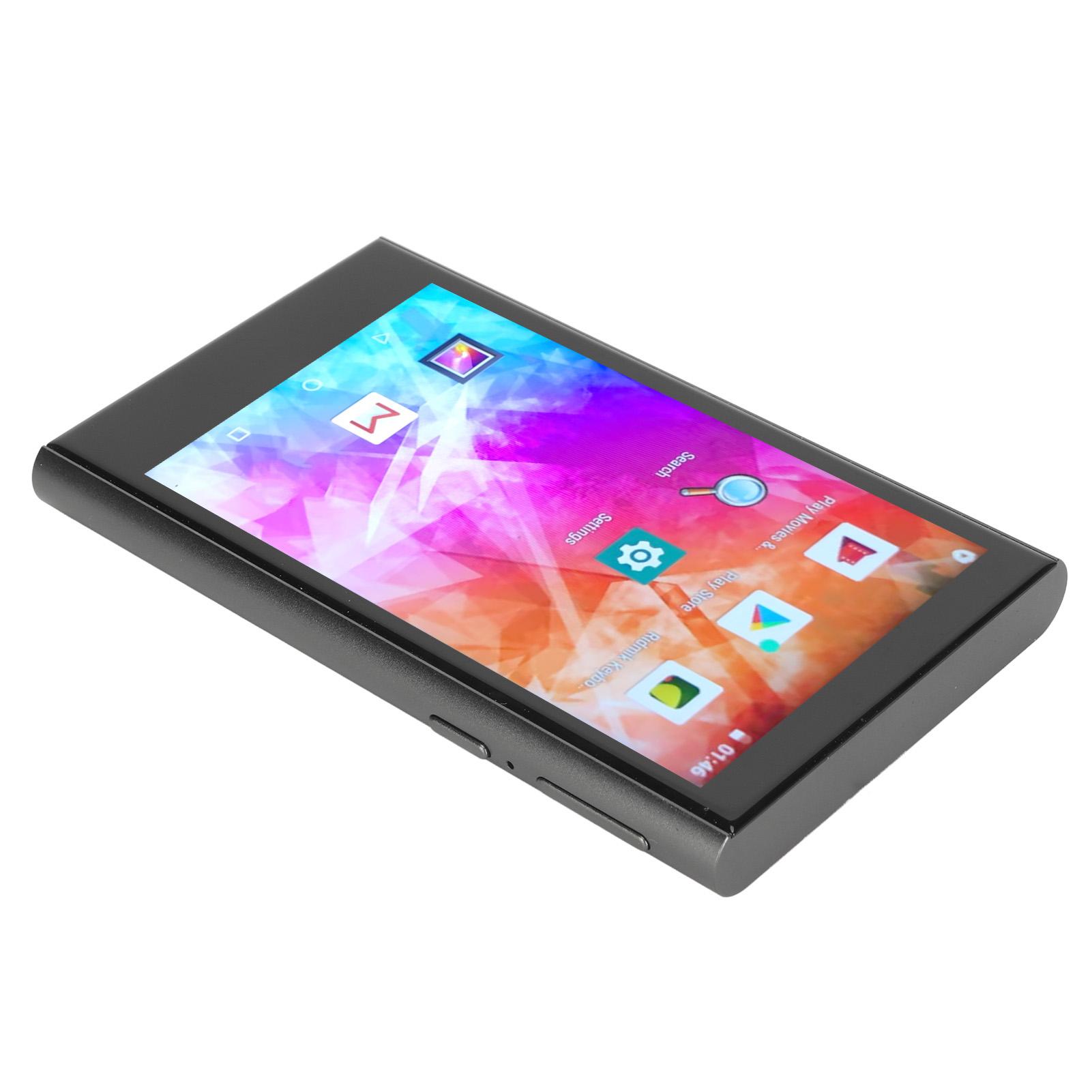 

MP4-плеер 4-дюймовый сенсорный экран HD Octa Core HiFi Sound портативный музыкальный плеер с Bluetooth WiFi серый