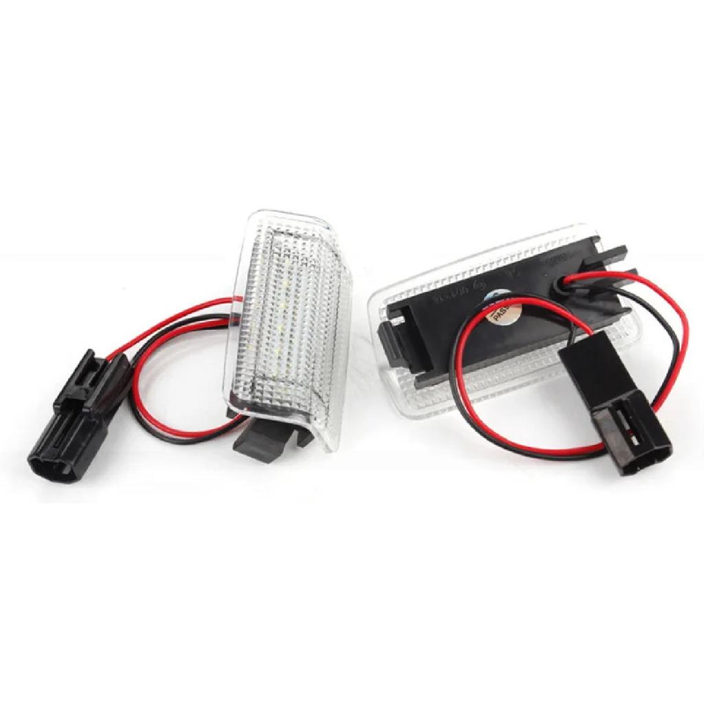 Suitable for Toyota Two-color Door Lights, Welcome Lights, Warning Lights, Infiniti White Light + Red Light