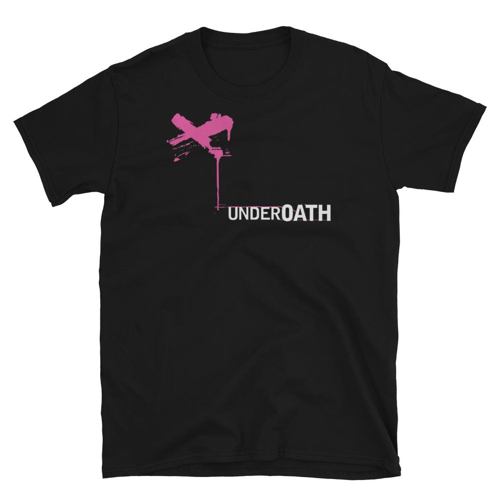 

Футболка унисекс Underoath The «Pink X» Post Hardcore Tocs Scene Era Band
