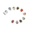 5mm Gift Strawberry Pattern Decoration Dollhoues Miniature Metal Buckles Mini Buttons DIY Doll Clothes Clothing Sewing Buckle