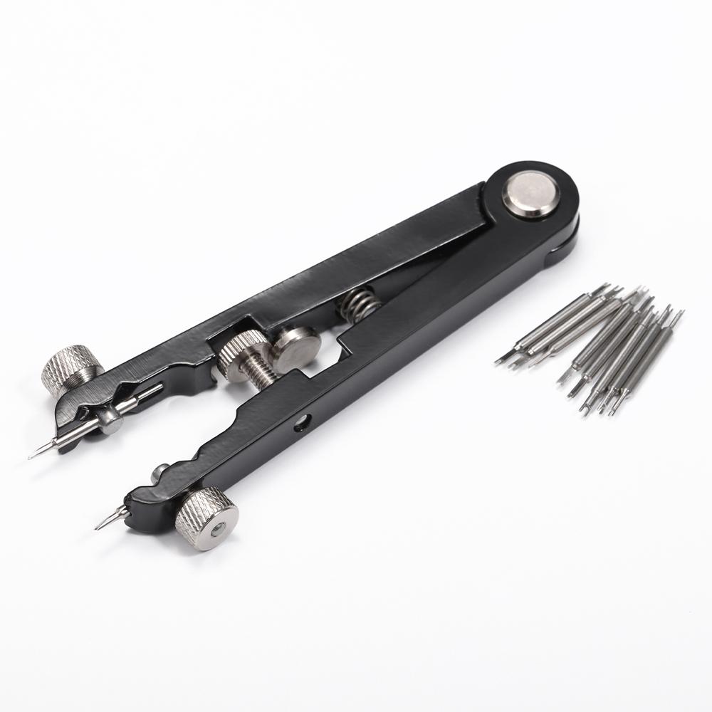 

6825 Spring Bar Plier Watch Repair Tool Watchmaker Replace Removing Chain Tool with Pins Watch Band Remover Plier Accessories чорний