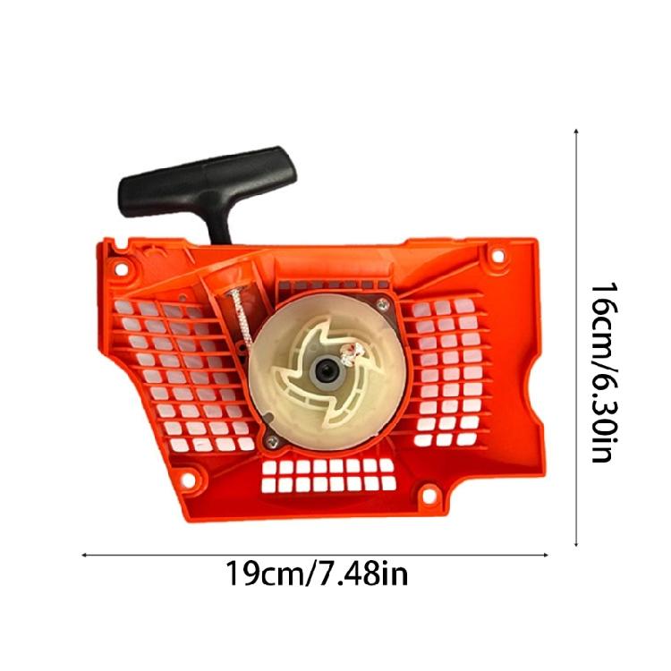 Ergonomic Chainsaw Recoil Rewind Pull Start Mechanism Part For 345 350 351 353 346XP Series Enhances Durability Design