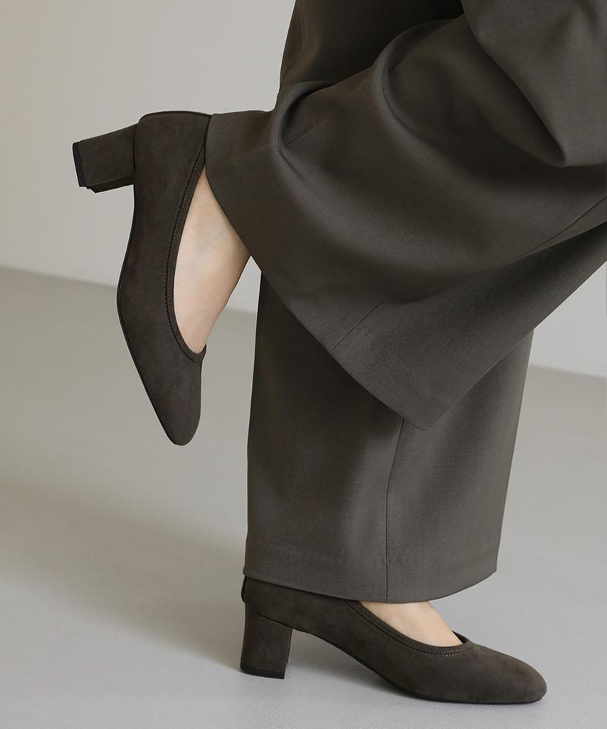 Sappun Mirei Round Pumps Heels (5Cm)