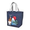 Bolsa Tote Pequena de Lona com Padrão Japonês e Fuji DB [Kusuguru Japan] Shibajiri-kun Monte