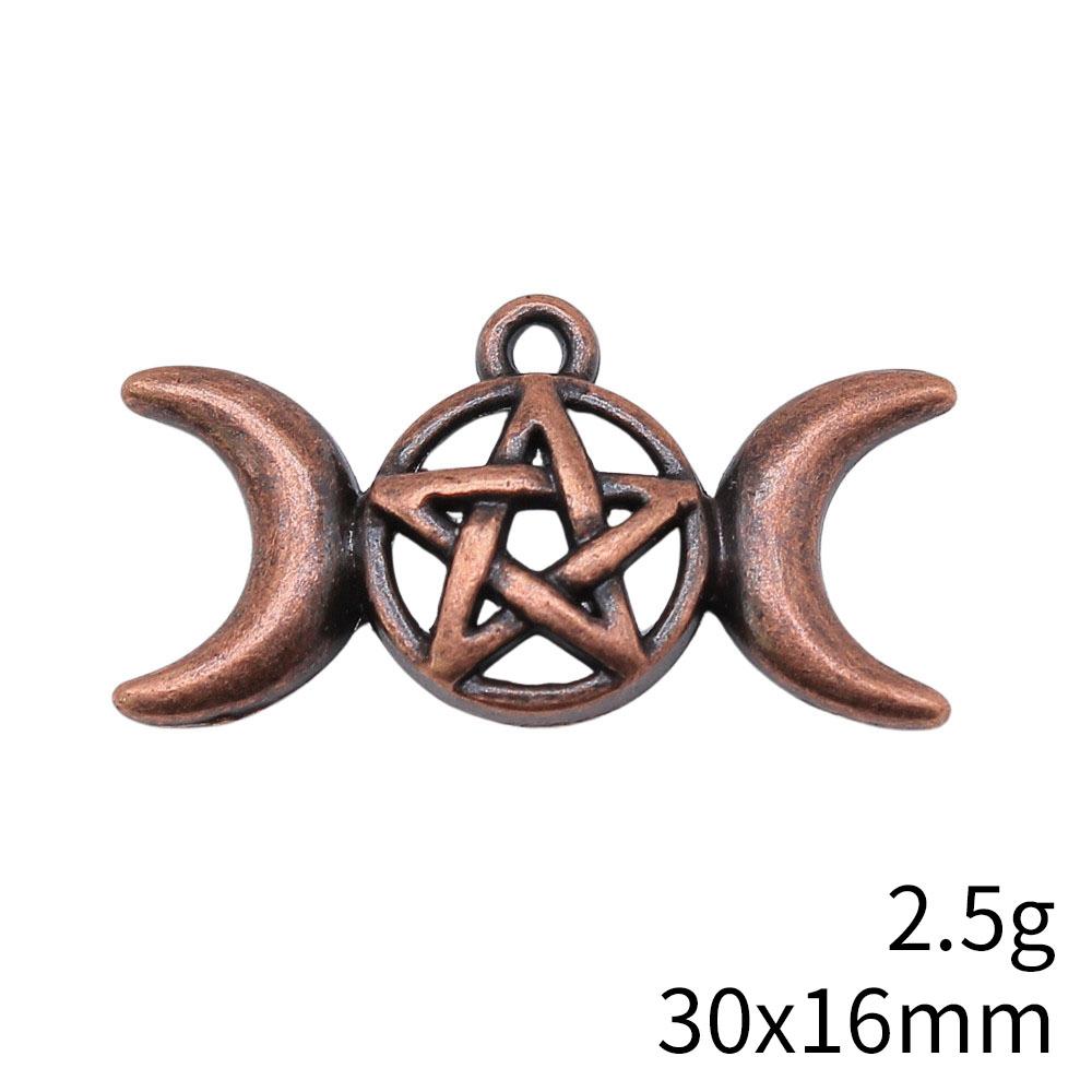 Sun Charm Moon Star Pendant Alloy Charms For Celestial Space Theme DIY Bracelet Necklace Jewelry Making Supplies For