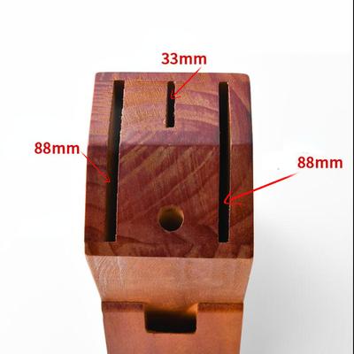 Walnut Knife Holder Pine Household Knife Holder Knife Case Knife Block Knife Storage Rack Kitchen Supplies Kitchen Accessories