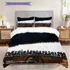 Chainsaw Horror Bedding (1 * duvet cover + 2 * pillowcase, without core) 2D Flat Soft and comfortable Bedding set Christmas birthday gift