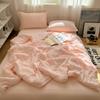 Korean Version Lace Summer Cool Quilt, Washable Cotton, Machine Washable Summer Quilt Sheets, Two Person Air-conditioned Quilt
