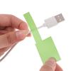 30Pcs/Sheet Self-Adhesive Cable Sticker Waterproof Identification Colorful Tags