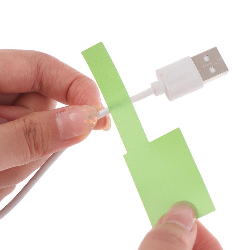 30Pcs/Sheet Self-Adhesive Cable Sticker Waterproof Identification Colorful Tags