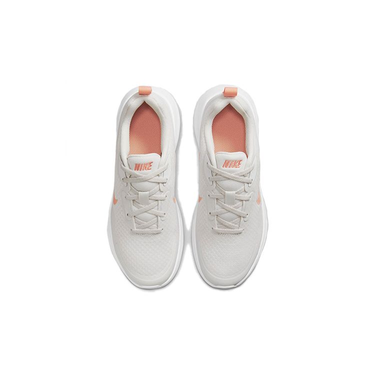 Nike Wearallday Comfortable Casual Non-Slip Shock Absorbing Low-Top Kids Running Shoes Kids Sneaker Pink White CJ3816-010