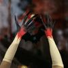 Horror Theme Nails Gloves Soft Design With Reinforced Scary Claws Practical Halloween Party Accessories For Cosplay
