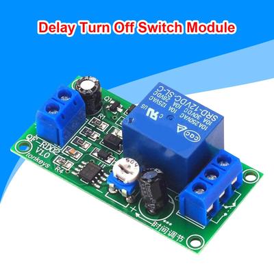Time Adjsutable Delay Relay Module NE555 Timming Timer Relay Control Switch Board 12V DC