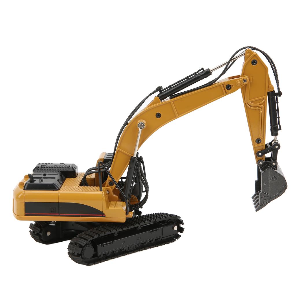 Model statyczny koparki 1:Koparka Stopowa w Skali 50 Pojazd Budowlany Zabawka dla Dzieci i do Domu